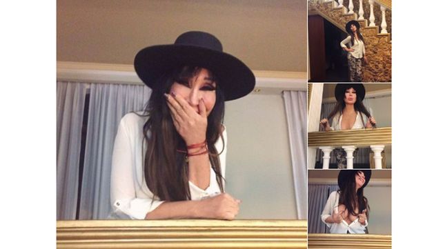 El sensual topless de Moria Casán