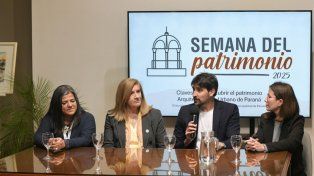 La Municipalidad de Paraná presentó este lunes la Semana del Patrimonio.&nbsp;