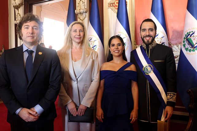 Javier y Karina Milei