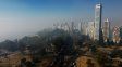 Una de las tantas jornadas en las que Rosario estuvo cubierta por el humo proveniente de los incendios en las islas. La situación se repitió durante tres años. Una de las tantas jornadas en las que Rosario estuvo cubierta por el humo proveniente de los incendios en las islas. La situación se repitió durante tres años.