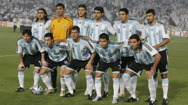 Entre 2006 y 2008, Messi y Abbondanzieri compartieron en la selección argentina.