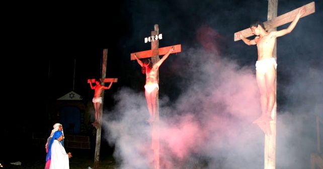 Con 100 actores. En el Kilómetro 5 y 1/2 harán una de las iniciativa más convocantes: el Vía Crucis Viviente.