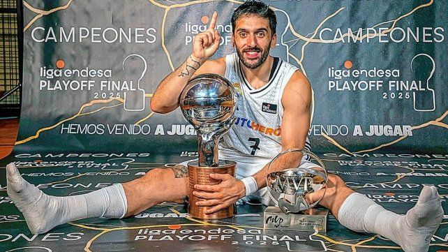 Facundo Campazzo llegó a los 15 títulos con Real Madrid