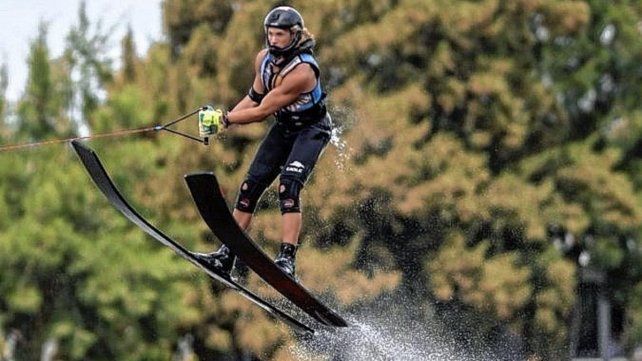 El rosarino Tobías Giorgis obtuvo la medalla de bronce en esquí náutico.