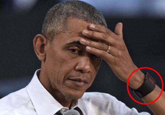 Cómo es el reloj inteligente que lució Barack Obama