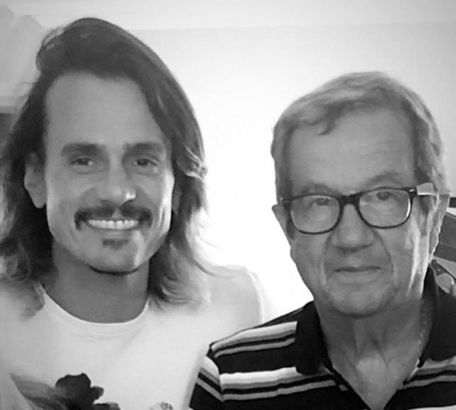Christian junto a su papá por elección