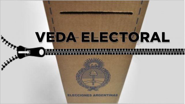 Comenzó la veda electoral