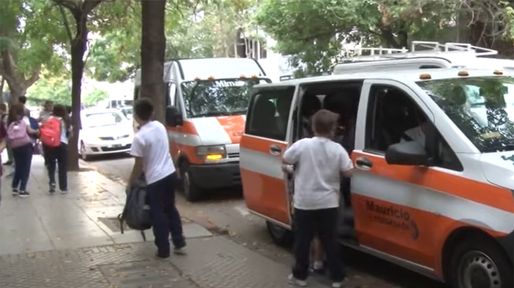 Quieren modificar el régimen de transportes escolares de Rosario