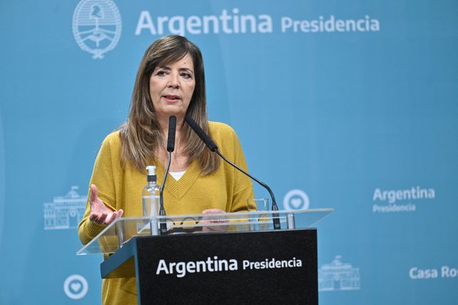 La portavoz de la presidencia