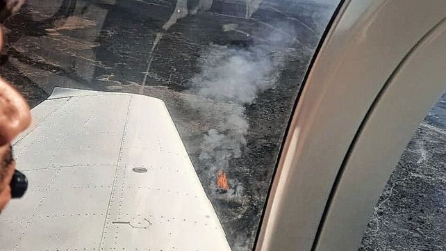 Ambiente de Entre Ríos sobrevoló zonas donde se detectaron algunos pequeños focos y la presencia de humo.