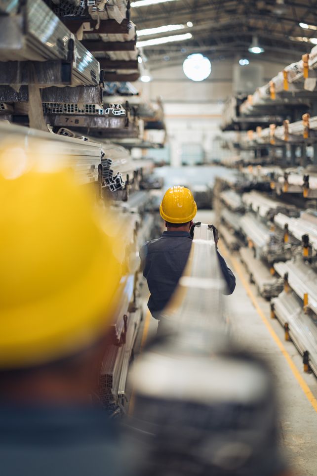 Los perfiles de aluminio se utilizan en un 85% en el sector de la construcción. También hacen piezas a pedido para otros rubros.