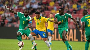 Brasil empató con Senegal en un partido especial para Neymar