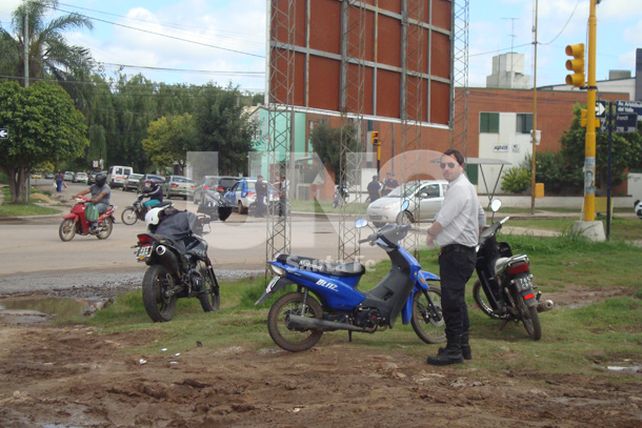 Se realizó esta mañana un importante operativo de control de motos en la ciudad