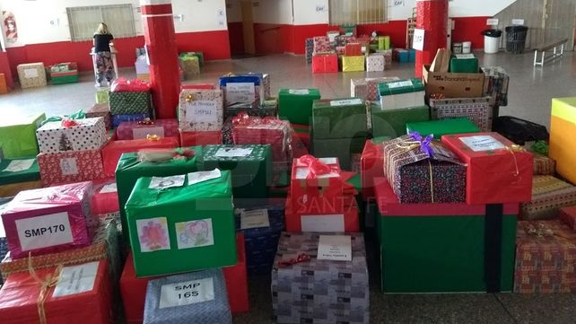 Por la solidaridad de miles de santafesinos, más de 560 familias tendrán una Navidad diferente
