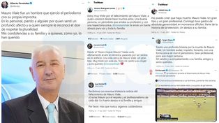 Mauro Viale: políticos y famosos expresaron pesar por su deceso&nbsp;