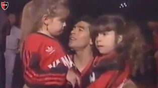 Newells festeja 27 años de la llegada de Diego con un emotivo video