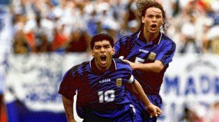A 30 años del último gol de Diego Maradona con la Selección Argentina.