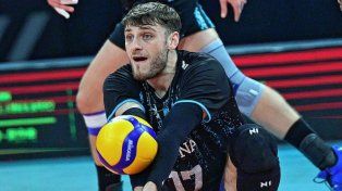 Con el paranaense Luciano Vicentín, Argentina inicia su camino en la VNL.