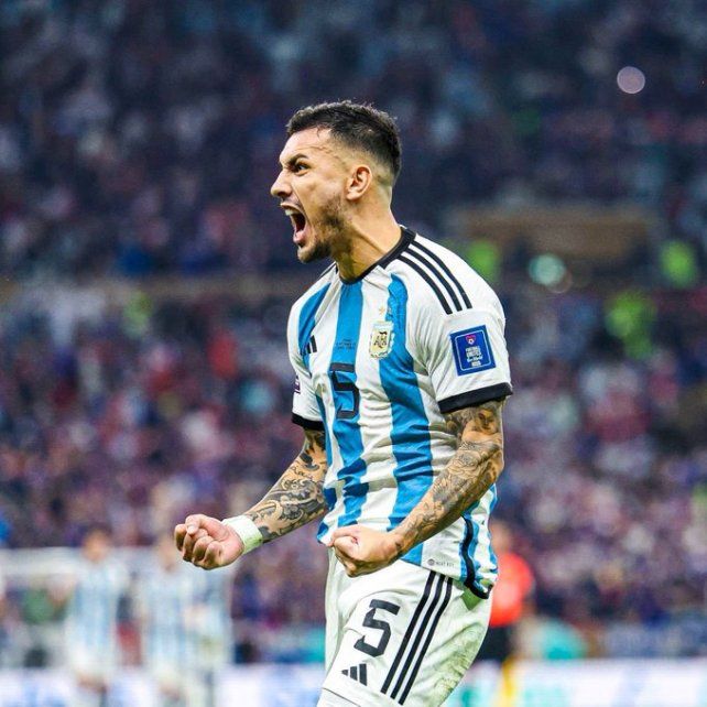 Leandro Paredes fue clave ingresando desde el banco para la consagración de la Argentina en el Mundial 2022.