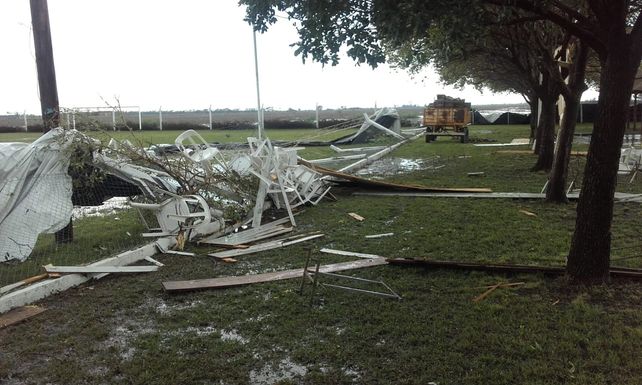 “No he visto, ni recuerdo, una tormenta similar”