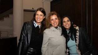 Soledad Almagro, María Eugenia Otero y Silvina Aguirre
