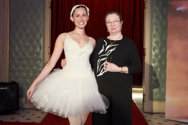 Lara Martino y Tatiana Fesenko