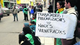 Esta vez, los precarizados pusieron sobre la mesa las afecciones a la salud que sufren ante el desamparo del Estado.&nbsp;