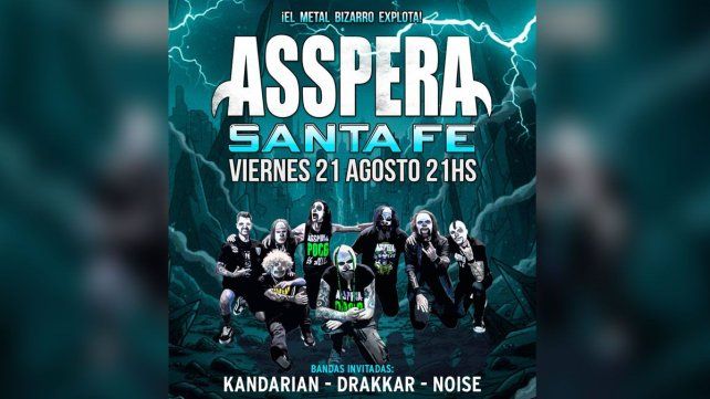 Asspera regresa a Tribus con su Back to la bizarra actitud tour