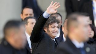Javier Milei se encuentra en la ciudad de Hailey, en el estado de Idaho.