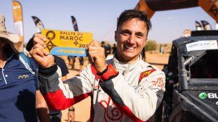 Osmar Anuar vive con intensidad su experiencia en el Dakar.