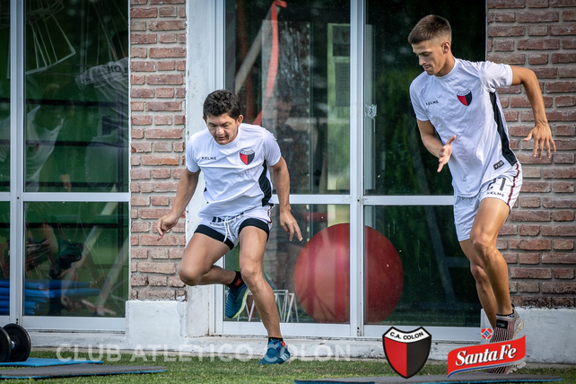 Luis Rodríguez, la gran novedad del entrenamiento de Colón