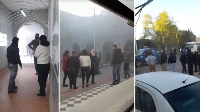 La explosión se produjo pasadas las 8.30 en un patio interno de la UR I