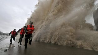 Más de 750 mil evacuados en China por el tifón Fitow