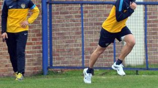 Gago intensificó su recuperación para poder jugar ante Godoy Cruz