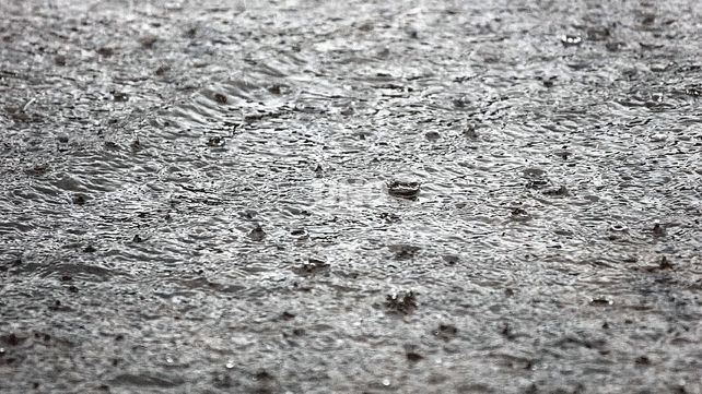 Copiosa lluvia en la ciudad de Santa Fe&nbsp;