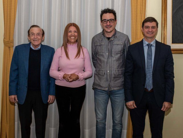 &nbsp; Lucio Di Santo. Olga Tomi. Jorge Giacobbe y Diego Giuggia