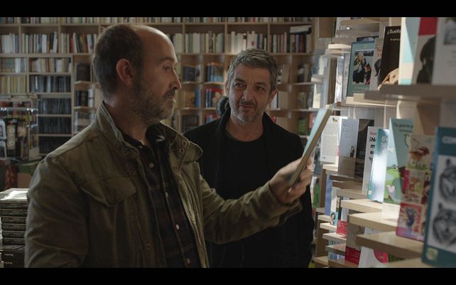 Galardón. Javier Cámara y Ricardo Darín