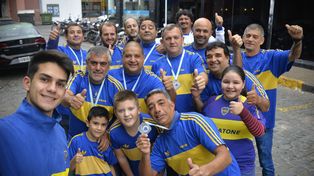 Salió la selfie de Boca Juniors.