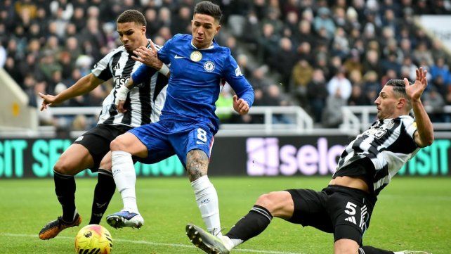 El Chelsea de Enzo Fernández y Garnacho rescató un empate ante el Newcastle