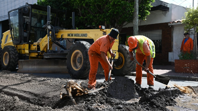 Comenzó el plan de bacheo que se hará durante el primer trimestre de 2024.