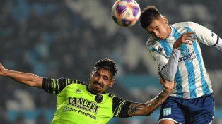 Racing y Barracas Central igualaron 1-1 en el Cilindro de Avellaneda.
