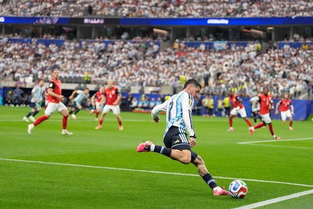 Rodrigo De Paul disputa su segundo Mundial con Argentina.