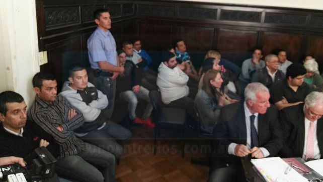 Los 15 acusados de integrar la banda narco del Gordo Nico, optaron por el silencio