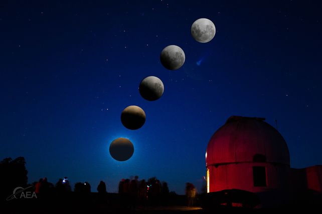 La composición fue armada por los integrantes de la Asociación Entrerriana de Astronomía.&nbsp;