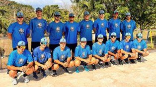 El equipo de Argentina presente en suelo colombiano.