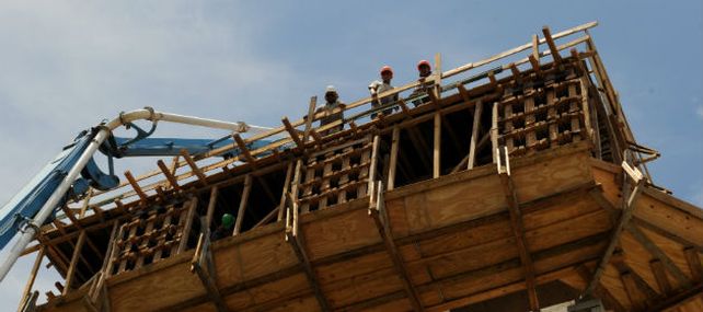 La construcción registró la peor caída de la actividad en diez años