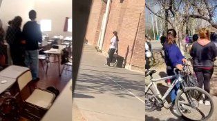 La alumna atrincherada en una escuela de Mendoza entregó el arma después de 5 horas