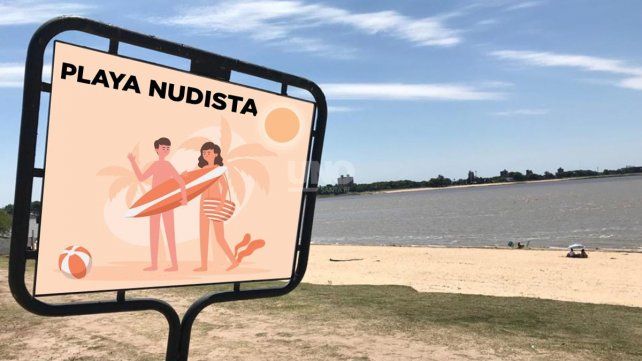 Un precandidato a concejal santafesino propone una playa nudista para fomentar el turismo y la economía