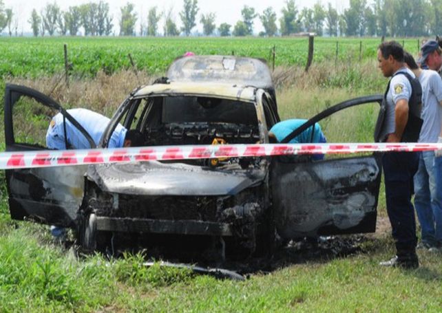Calcinados. Los cuerpos de Losada y Chamorro fueron incinerados luego de ser ejecutados.&nbsp;