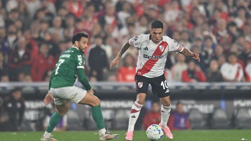 River mostró otra cara en el segundo, pero perdió en la ida ante  Palmeiras